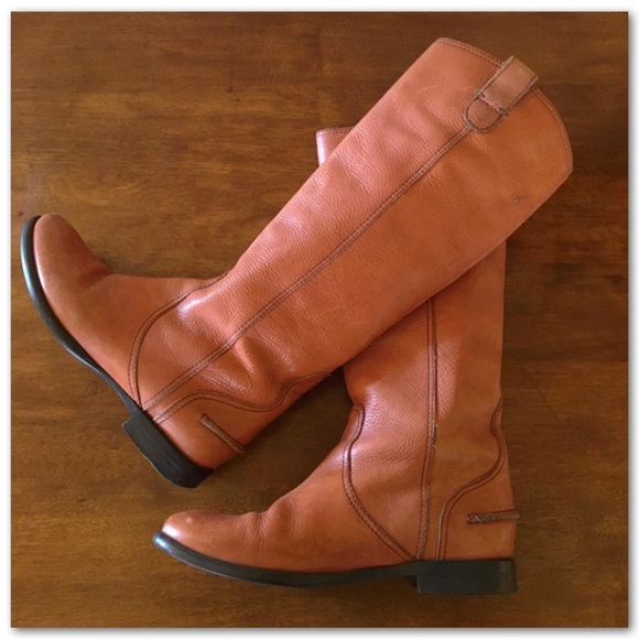 Madewell 1937 / Archive Leather Boot / English Saddle / Retail $298 - Picture 6 of 9